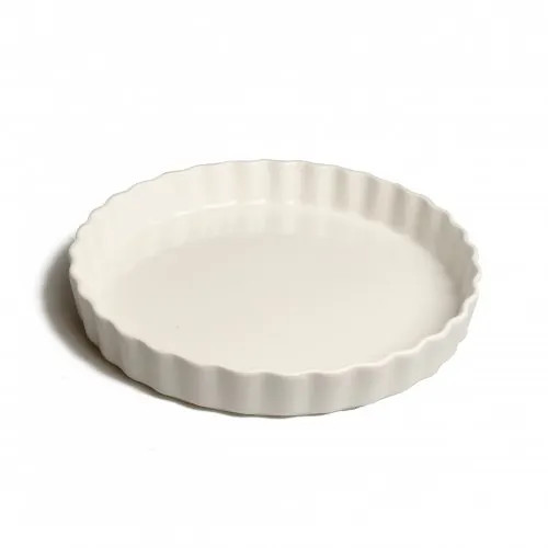 Dille & Kamille Taartvorm en quichevorm van porselein, Ø 27 cm
