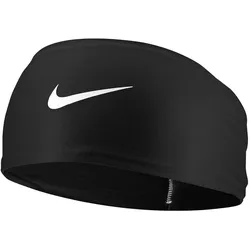 NIKE Dri-FIT Fury Classic Wide Stirnband 027 - black/white/white