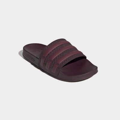 Badesandale ADIDAS ORIGINALS "ADILETTE OG COMFORT BADESCHLAPPEN", Damen, Gr. 39, lila (maroon, shadow rot, maroon), Synthetik, Schuhe, Badelatschen