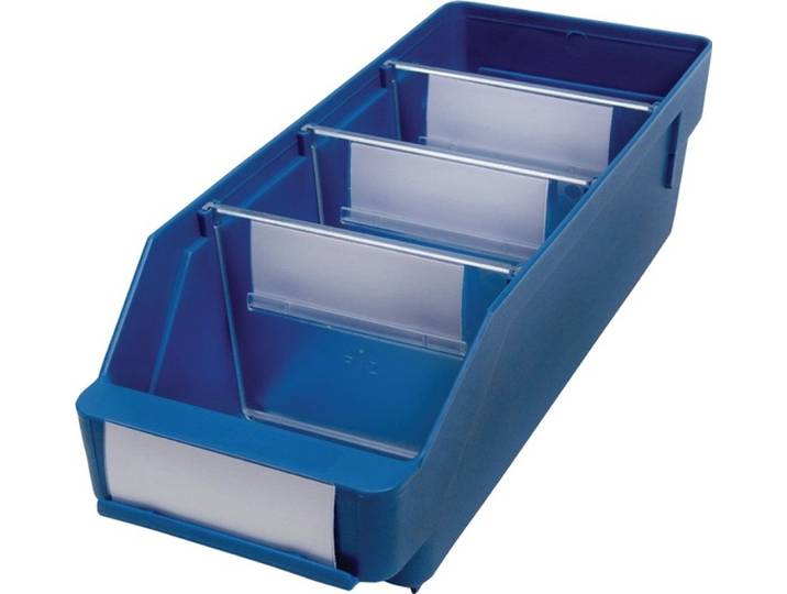 Regal 30er Pack 510102 Regalkasten L300xB120xH95mm blau PP
