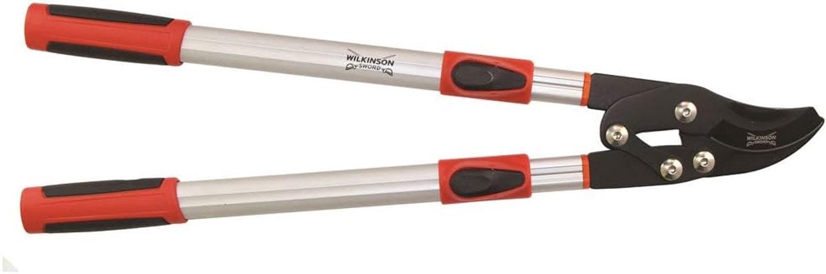 Telescopische bypass-snoeischaar voor tuinonderhoud, multicolor, 71 cm uitschuifbaar