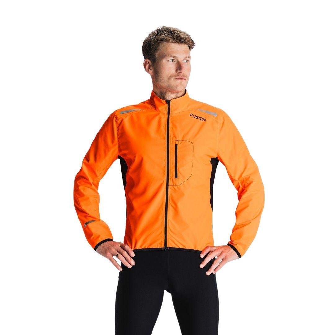 Fusion Herren S1 Run Jacket orange