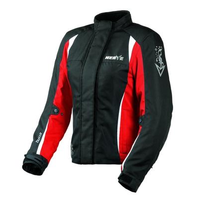 Motorradjacke NERVE "Unique" Gr. 42, rot, Jacken, Damen, 42, Obermaterial: 100% Polyester. Innenseite: 100% Polyester