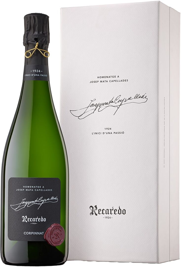 Recaredo Estuche vino espumoso Homenaje a Josep Mata Capellades 2004 Corpinnat.