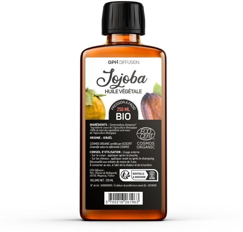 Gph Diffusion JOJOBA - Huile végétale BIO 250ml