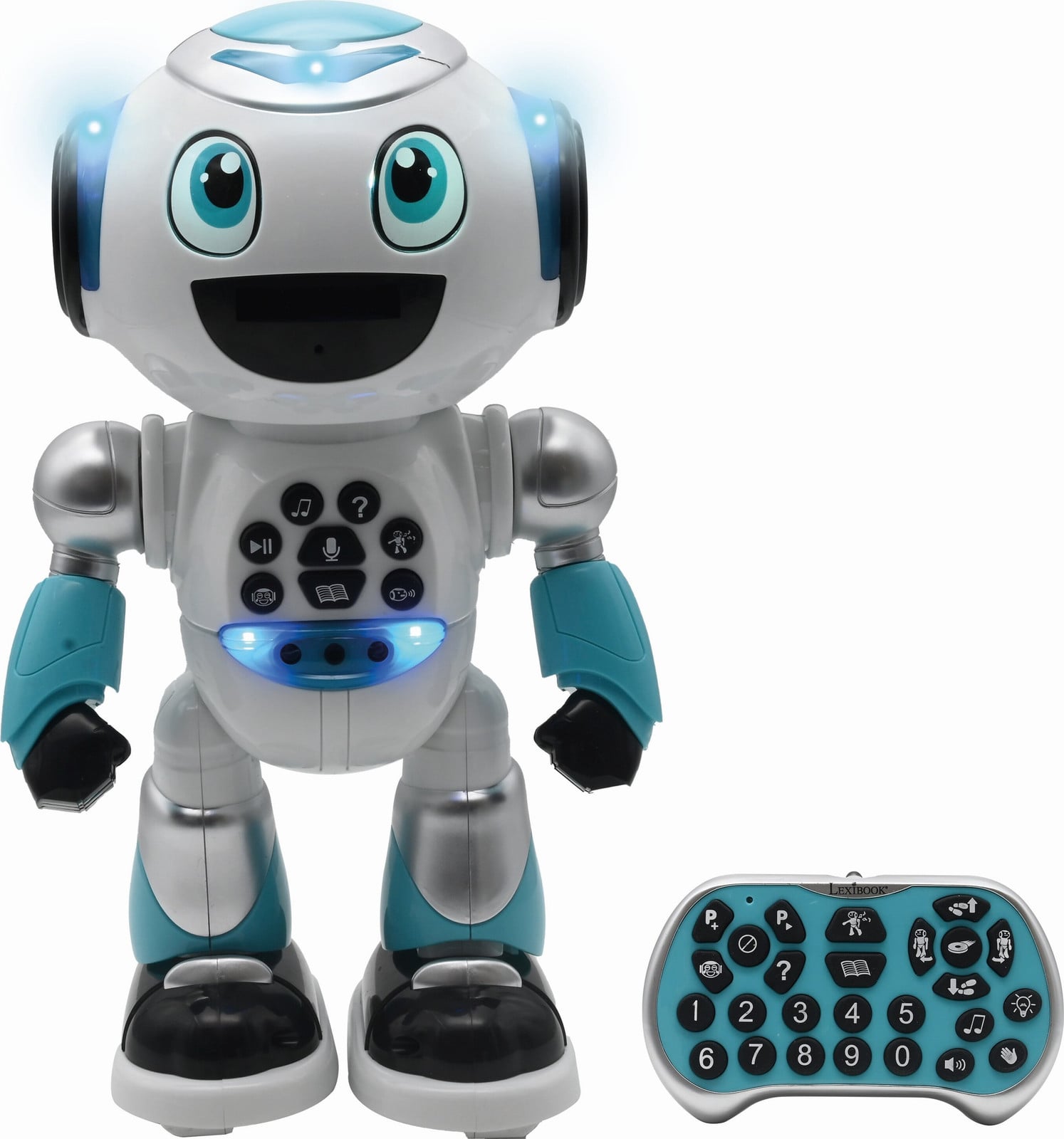 Lexibook Powerman Advance interactieve en educatieve robot met afstandsbediening