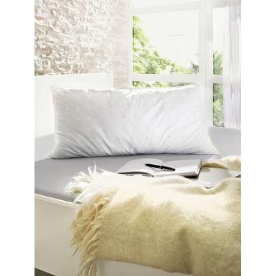 Synthetikkopfkissen "Memo-Fill-Kissen, Kissen für Entspannung", weiß, B:50cm L:50cm, Bezug: 100% Baumwolle. Füllung: 100% Polyester, DORMISETTE PROTECT & CARE, Kopfkissen, Kopfkissen 40x80 cm, 80x80cm und weitere Größen, mit hoher Bauschkraft