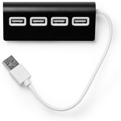 Port USB personnalisé en aluminium bicolore Plerion noir TAILLE UNIQUE ADULTE