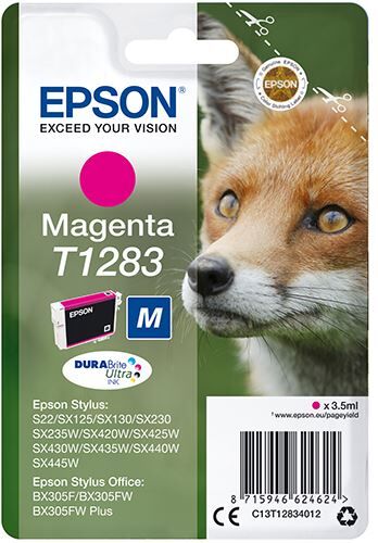 Epson Tinteiro  T1283 - Magenta - C13T12834012