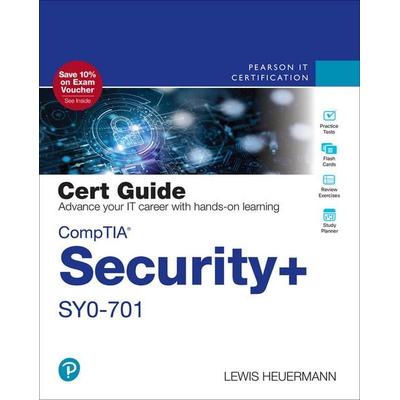 CompTIA Security+ SY0-701 Cert Guide, Taschenbuch von Lewis Heuermann, Pearson Education Limited, 978-0-13-829308-6