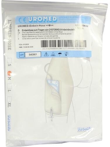 Uromed Einbeinhose Größe 2 für Urinbeutel 4894