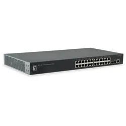 LevelOne GTL-2661 Netzwerk-Switch Managed L2 Gigabit Ethernet (10/100/1000) Schwarz