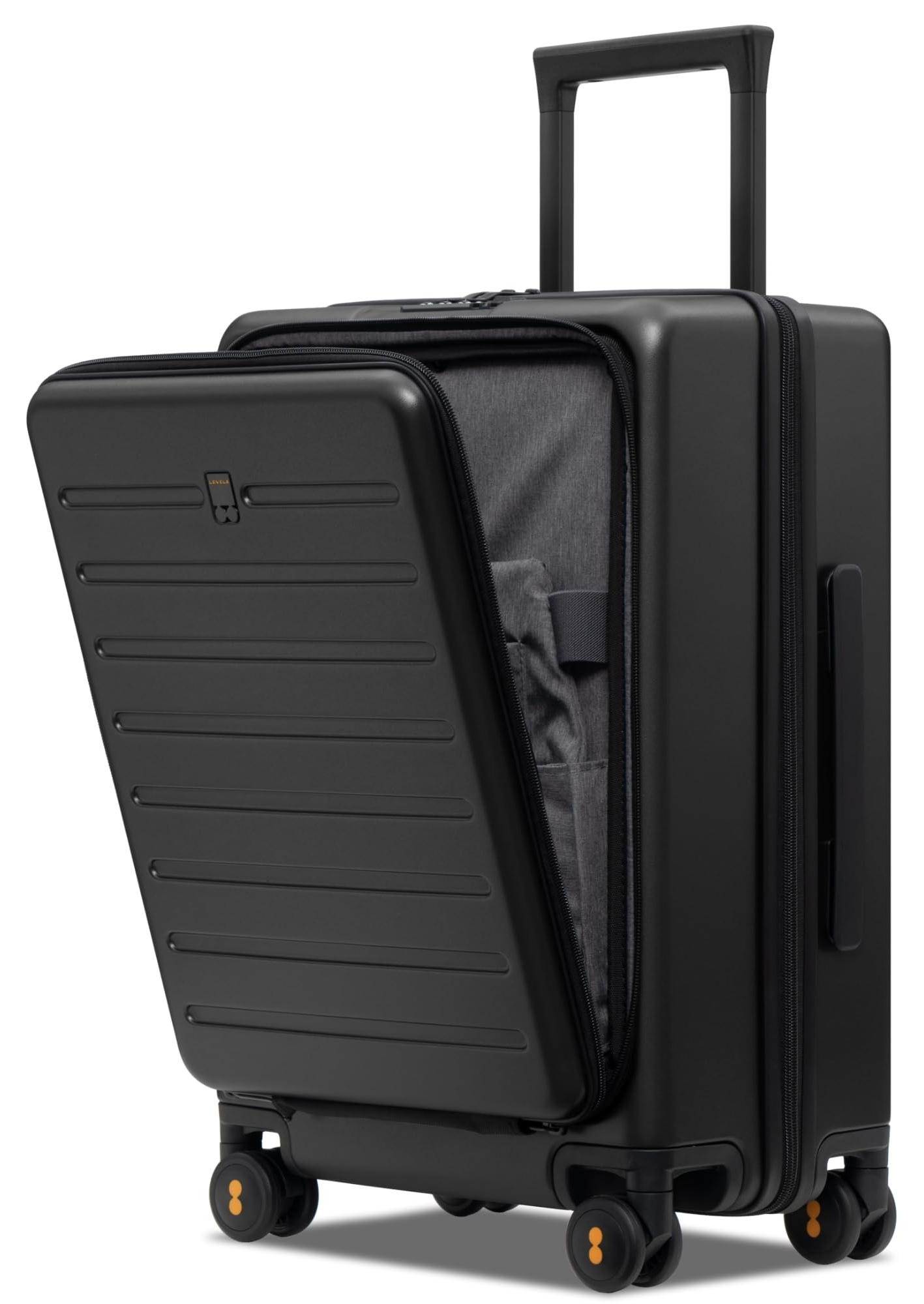 Solidchoice - Handgepäckkoffer mit Laptopfach und TSA-Schloss