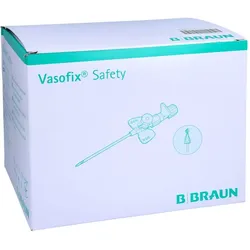 Vasofix Safety Kanüle 22 G 0,9x25 mm blau
