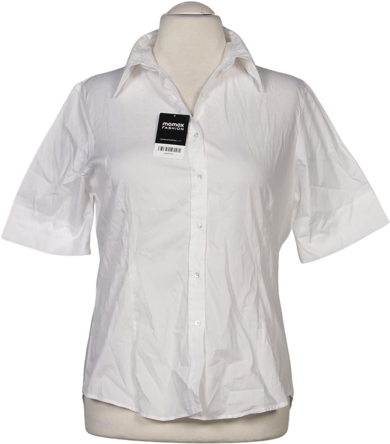 Robert Friedman Damen Bluse, Weiß, Gr. Xxl, Baumwolle - Second Hand