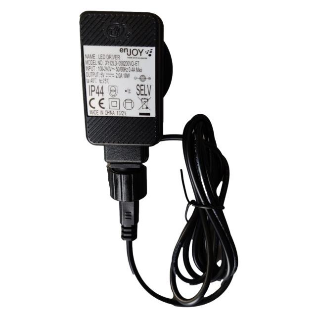 enjoy USB-C Power Supply, 5V 2A, Indoor and Outdoor Use (45588450)