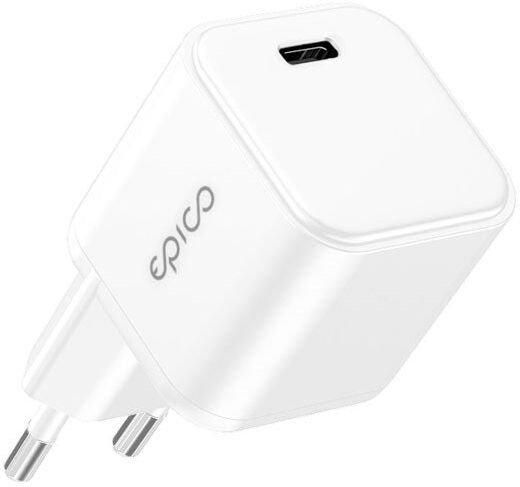 Epico UltraBoost Micro 70W Vægoplader m. USB-C - Hvid