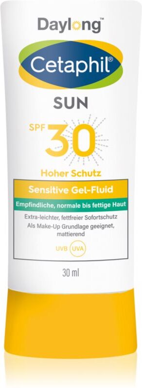 Daylong Cetaphil SUN Sensitive Gel-Fluid fluide léger protecteur peaux sensibles SPF 30 30 ml