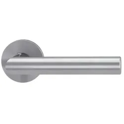 Griffwerk LUCIA PROF smart2lock Drückergarnitur, Schraubtechnik, Edelstahl matt, DIN R