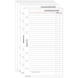 bind Ringbuch-Ergänzungsblätter DIN A6, 50 Blatt