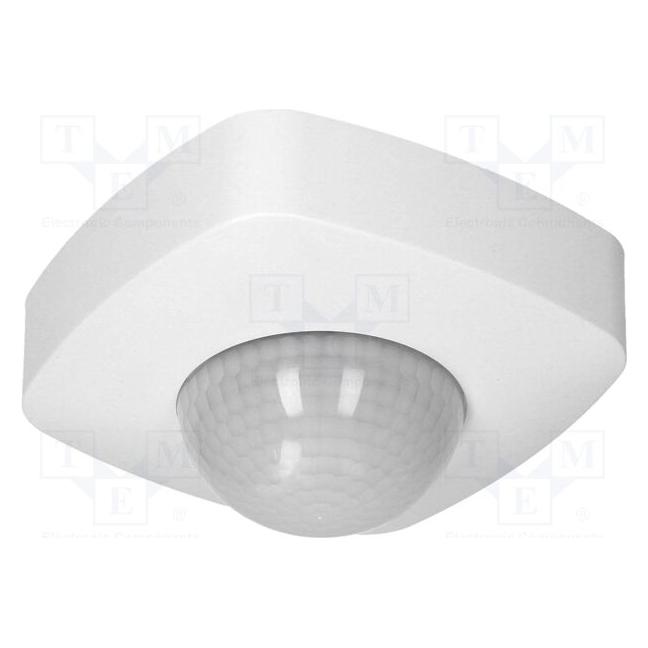 Orno Bewegungsmelder 2000W 360° 20m 3 PIR Sensoren weiss (OR-CR-224) (20 m) (OR-CR-224)