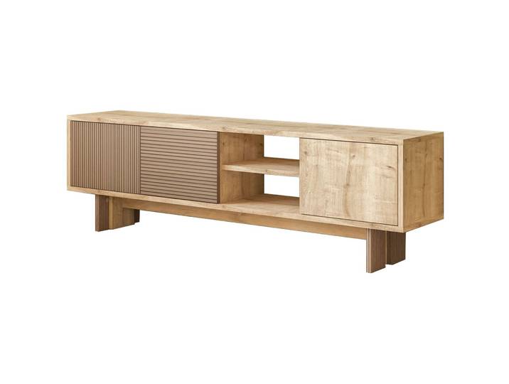 TV-Möbel Georis Warme Eiche/Saphir Eiche Holzwerkstoff B 150 cm - TV-Möbel