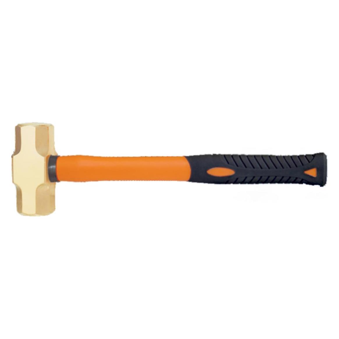Bahco Vorschlaghammer mit Aluminiumbronze-Kopf und Fiberglas-Griff, funkenfrei, 450 kg (610 g) (NS502-450-FB)