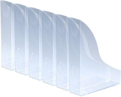 Durable Stehsammler Basic, DIN A4, Polystyrol, transparent
