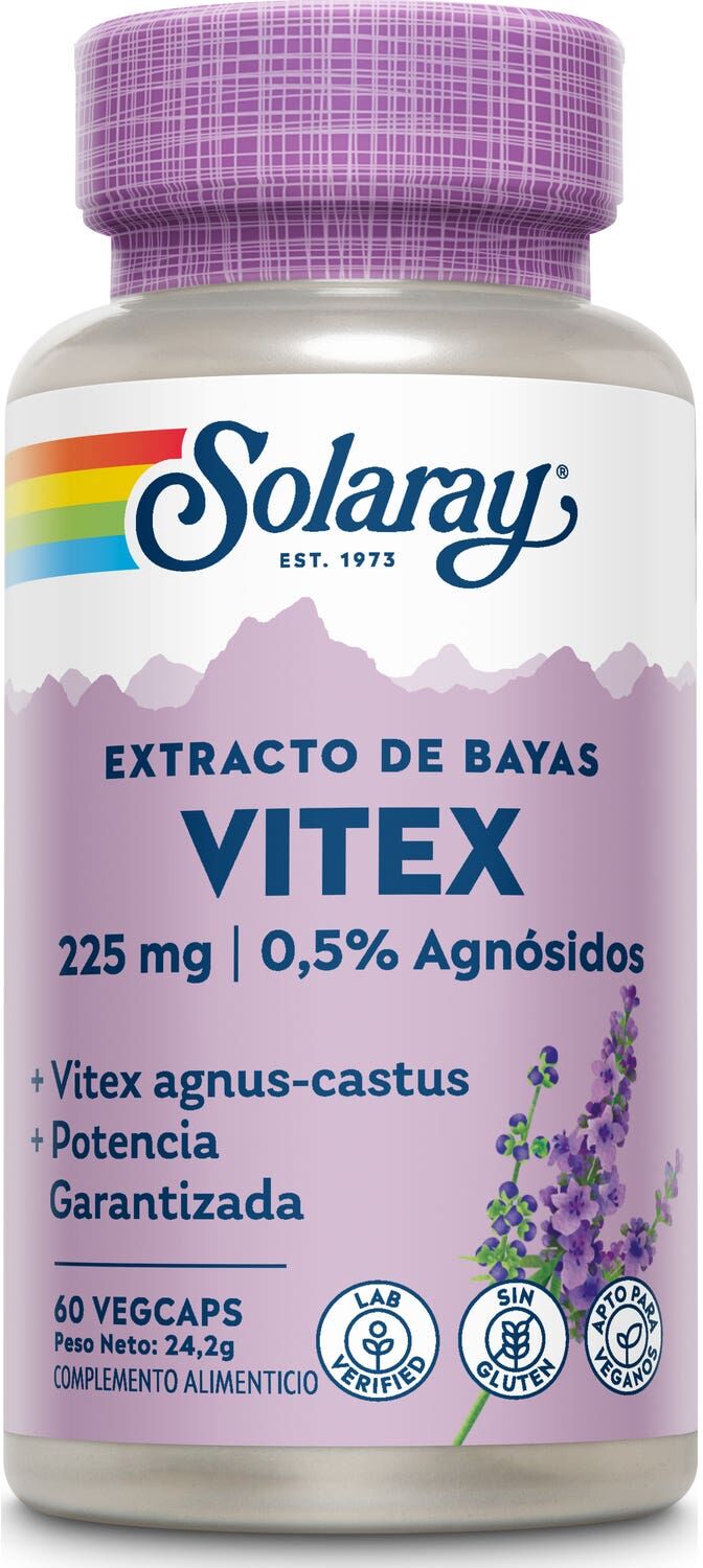 SOLARAY Vitex 225mg 60Caps