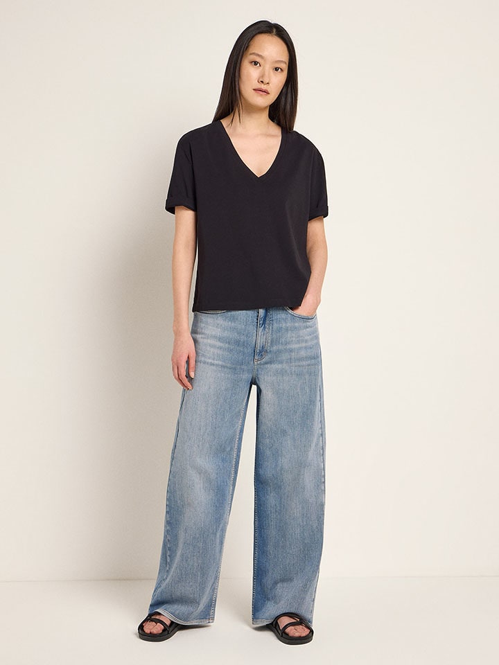 Lanius Shirt in Schwarz - 34