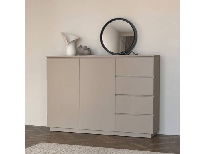 Enfilade - Largeur 150 cm 150 x 105 x 35cm Marron