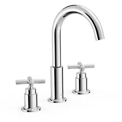 Tres MONTBLANC 3-Loch 2-Griff Waschtischarmatur 28310501