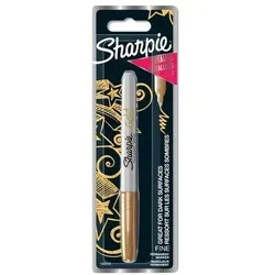 Sharpie 1986003 - Gold - Feine Spitze - Gold - Grau - Fein - Keramik - Stoff - Glas - Leder - Metall - Papier - Stein - Holz - 1 Stück(e)