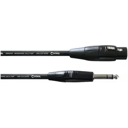 Cordial CIM 1.5 FV- 1,5 m,  XLR Female / Klinke Stereo REAN - Audiokabel
