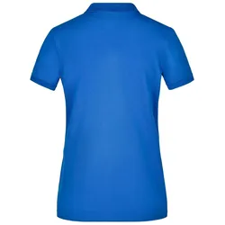JAMES & NICHOLSON Polo Shirt Damen Elastic Piqué Gr. L royal JN709