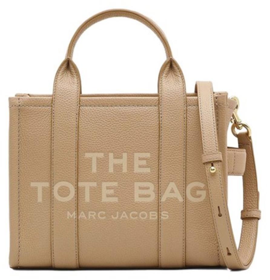 Marc Jacobs Handtasche aus Kalbsleder in Beige