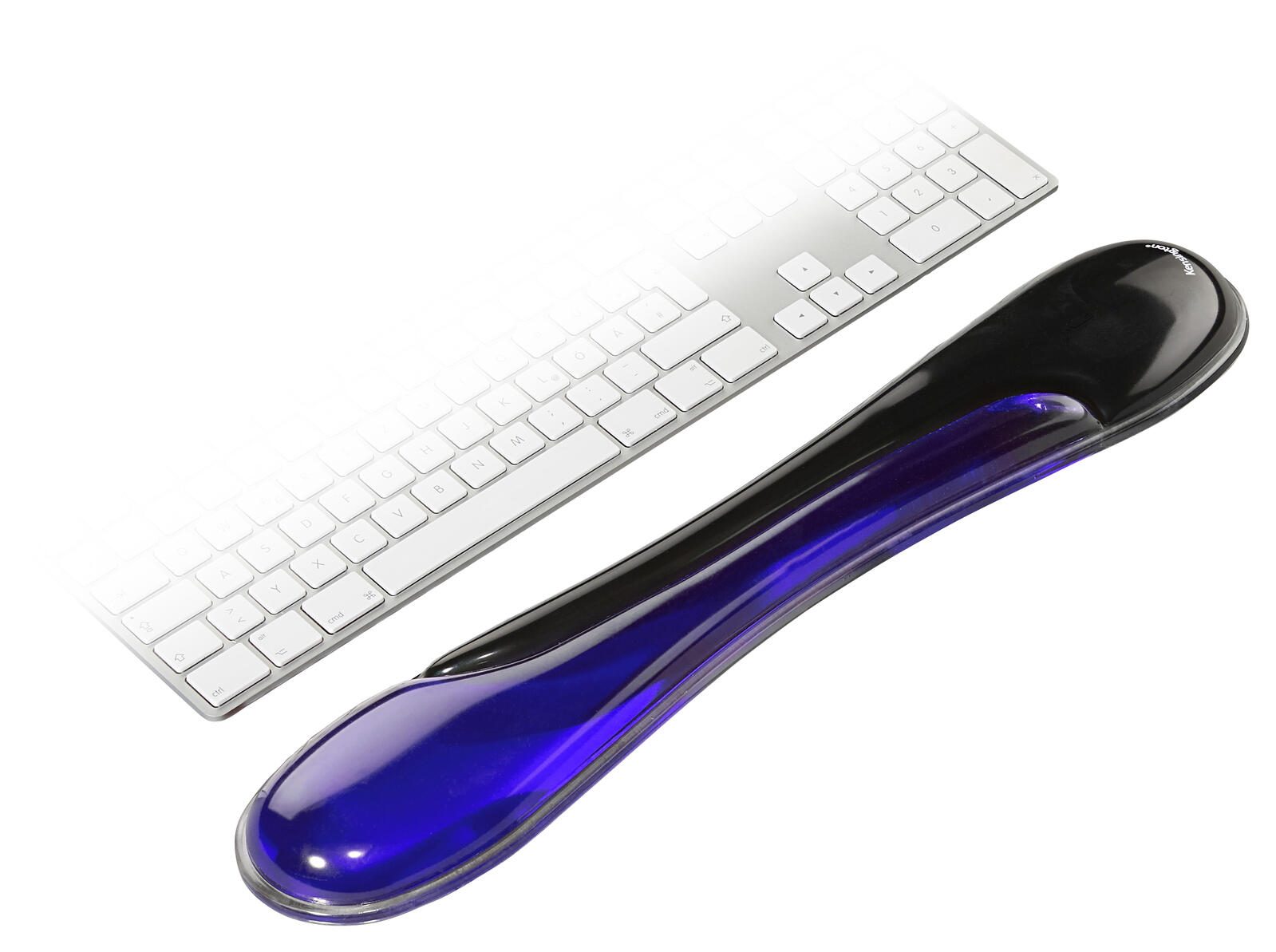 Kensington Tastatur-Handballenauflage Duo Gel schwarz, blau 62397