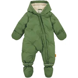 Steiff Steppoverall mit abnehmbarem Fuß und Kapuze Bären, gruen, 74