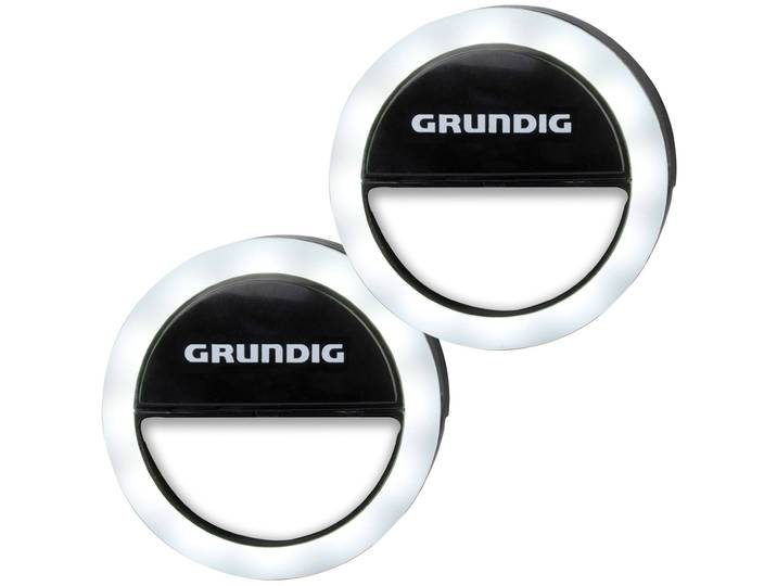 2er-Set Ringleuchte für Smartphones, Ø 3,3 (8,5 cm)