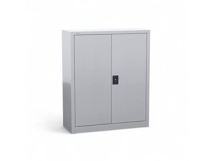Metallschrank Tradingzone Steelline Lichtgrau, 3 Ordner hoch, Neu