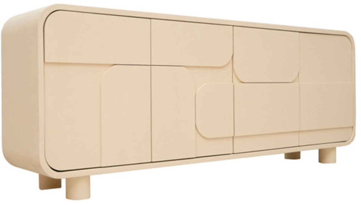 Tower Living Alviano dressoir - Beige - Breedte: 210 cm