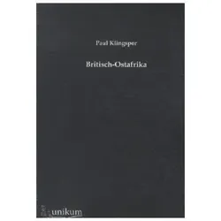 Britisch-Ostafrika, Fachbücher von Paul Klingspor