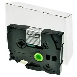 Alternativ-P-Touch für Brother TZE135 weiß transparent