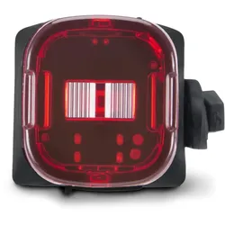 HAMA Fahrrad-Rücklicht, LED, Akku, USB-C,  StVZO-zugelassen, Schwarz - schwarz