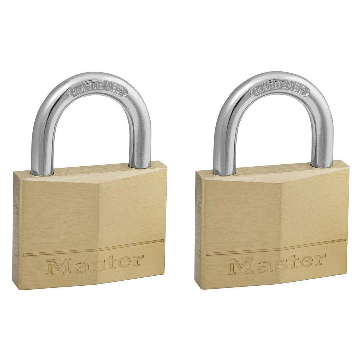 Master Lock Vorhängesch. Messing 2 teilig 150EURT (150EURT)