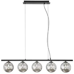 Luce Ambiente Design Pendelleuchte Honey Glas Schwarz