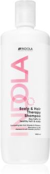 Indola Scalp & Hair Therapy Shampoo champô anticaspa para cabelo quimicamente tratado 1000 ml. Scalp & Hair Therapy Shampoo