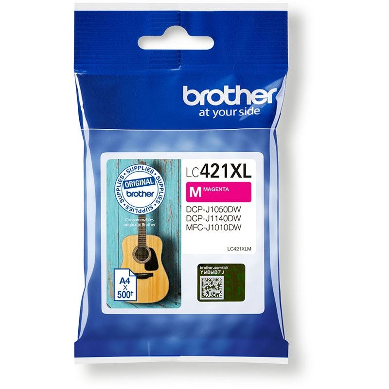 Brother LC421XLM - Hohe Ergiebigkeit - Magenta - original - Tintenpatrone