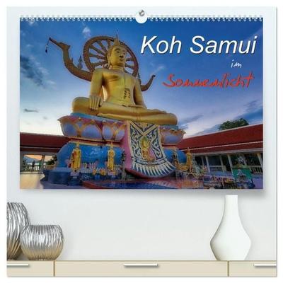 Koh Samui im Sonnenlicht (hochwertiger Premium Wandkalender 2027 DIN A2 quer), Kunstdruck in Hochglanz
