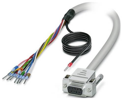 Phoenix Contact Kabel CABLE-D- 9SUB/F/OE/0,25/S/3,0M Inhalt: 1St.